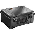 Pelican Products Pelican 1560 Watertight Wheeled Large Case With Foam 22-1/16" x 17-15/16" x 10-7/16", Black 1560-000-110